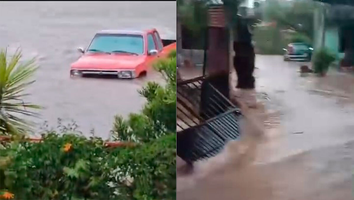 Video | Lluvias causan destrozos e inundaciones en comunidades de Victoria