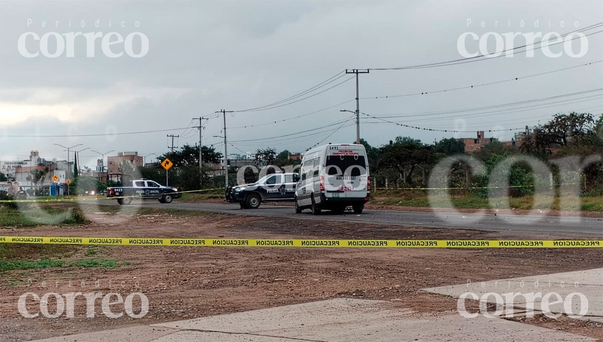 Transporte de personal mata a motociclista en la carretera de San Luis de la Paz