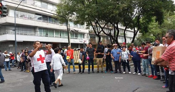 Baldomero Soto, voluntario de la Cruz Roja en Acámbaro, apoyó en el sismo del 2017 en CDMX  