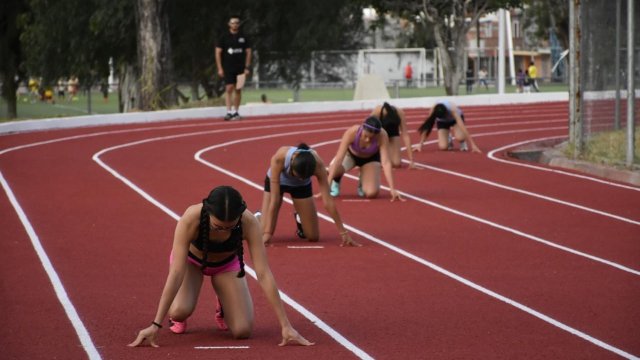 Inauguración de Pista de trote y alumbrado de campos de futbol