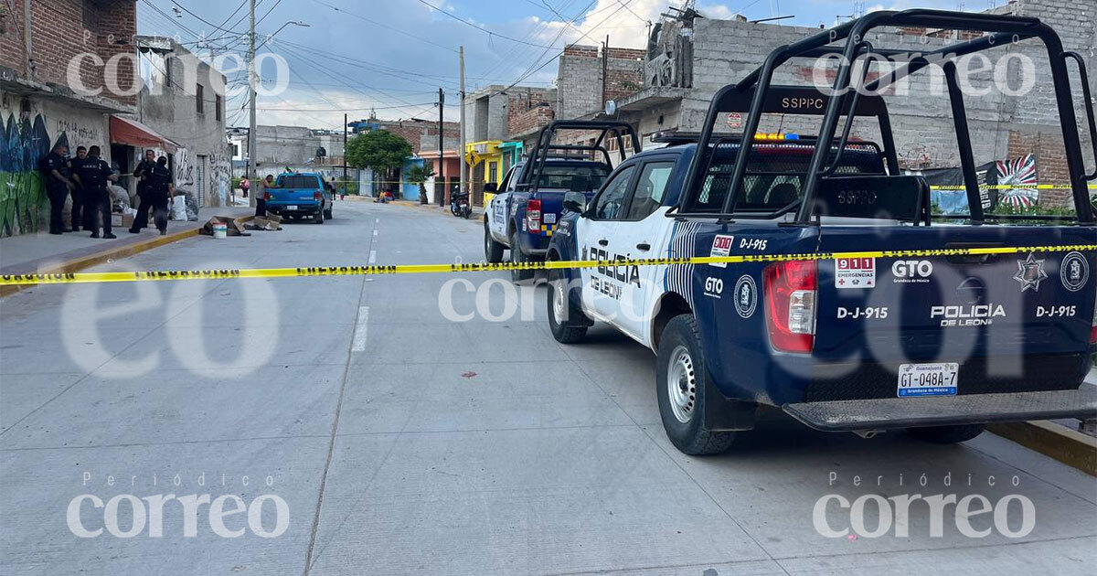 Balean a hombre en una pica de calzado en la colonia la Ermita de León 