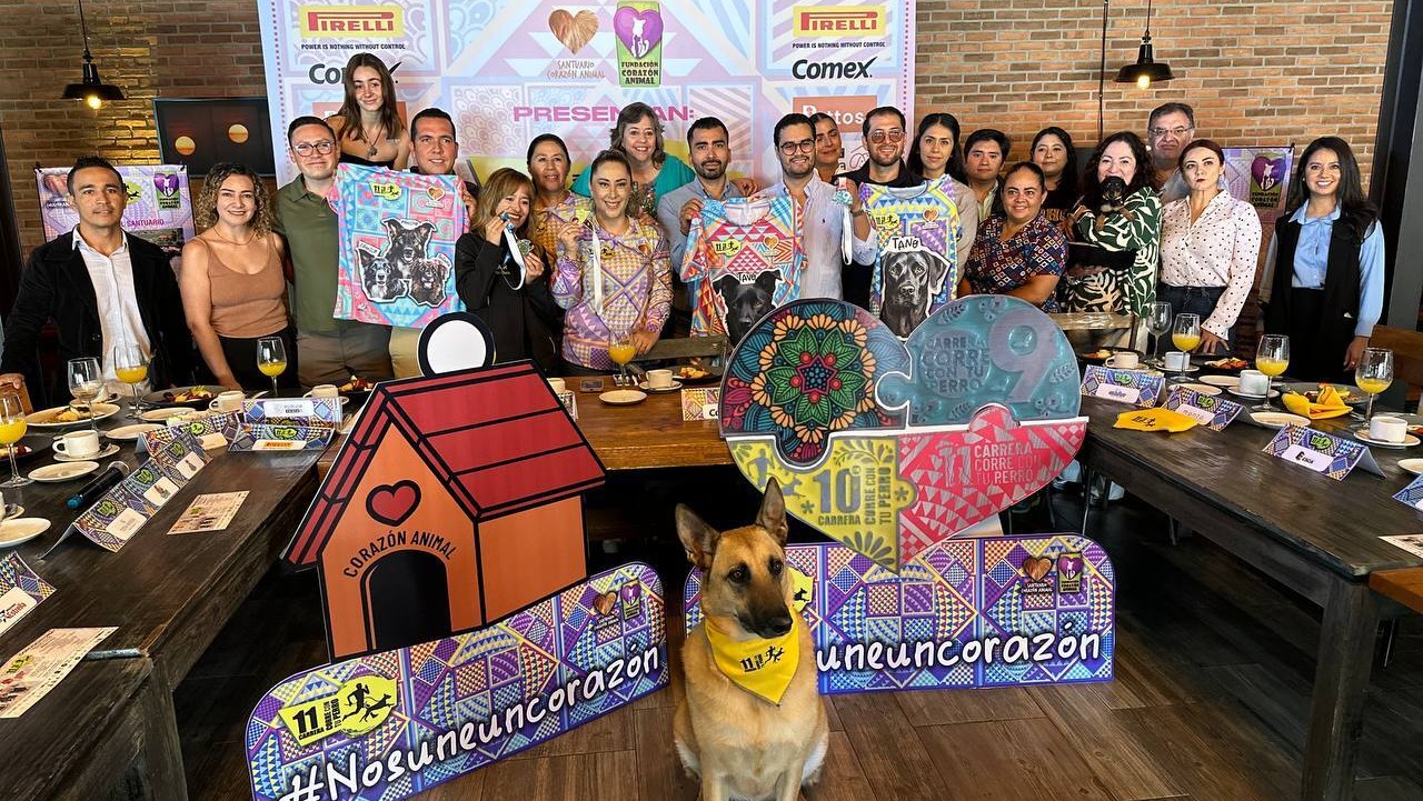 Todo listo para la 11ª edición de la carrera “Corre con Tu Perro“ en Guanajuato