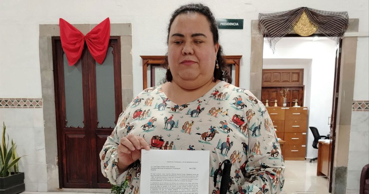 Regidora con discapacidad Patricia Flores busca condiciones adecuadas para cumplir su labor en Salamanca 