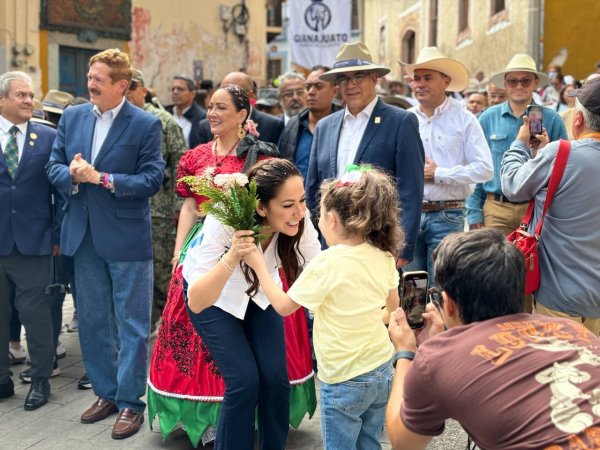 Conmemoran el 214 aniversario de la Toma de la Alhóndiga de Granaditas en Guanajuato Capital 