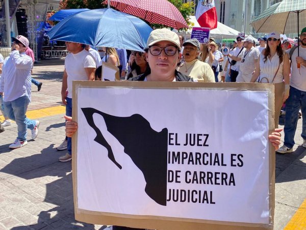 Pese a estar aprobada, alistan nueva marcha contra reforma al Poder Judicial en Guanajuato