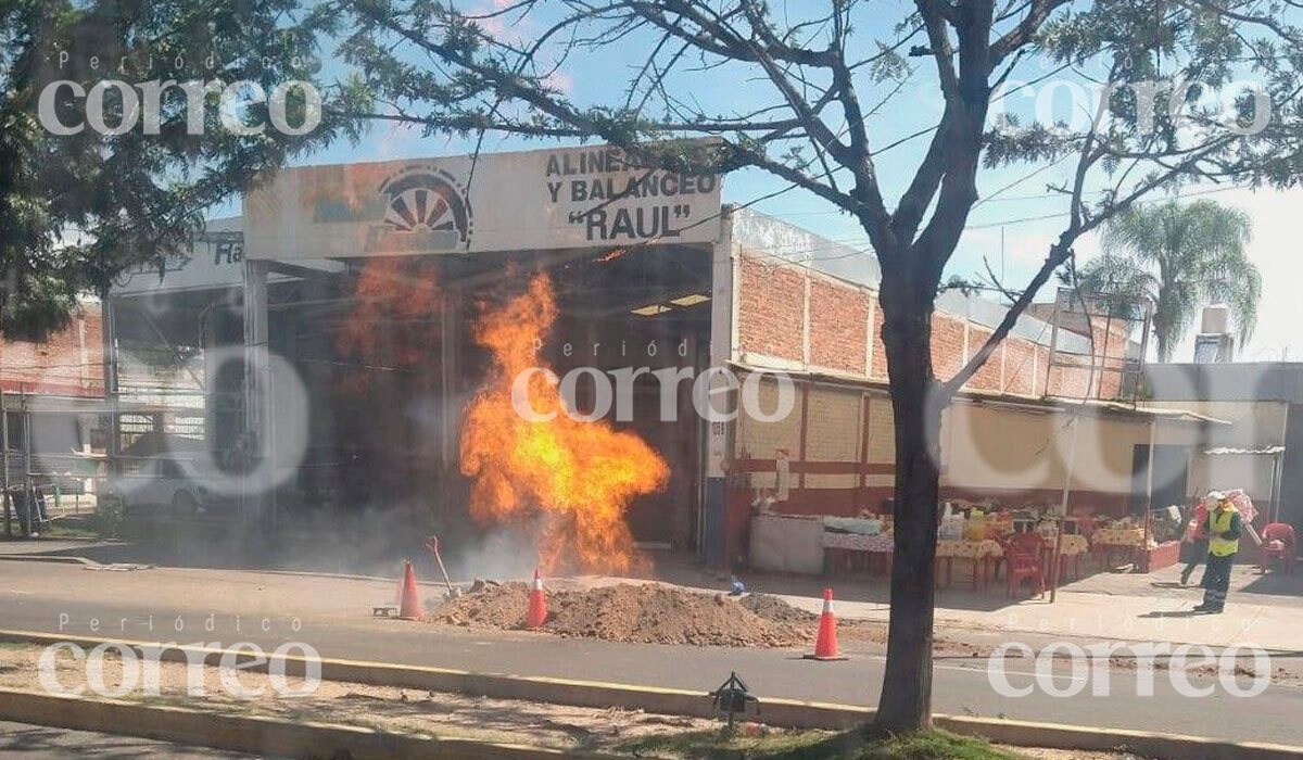 Cierran bulevar San Roque en Irapuato por fuga de gas ¿qué pasó?