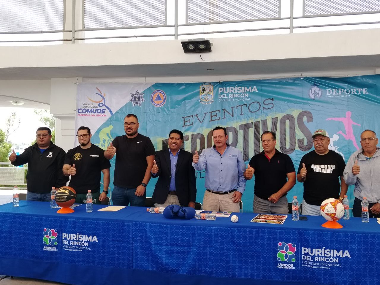 Presentan eventos deportivos de las Fiestas de Octubre en Purísima del Rincón