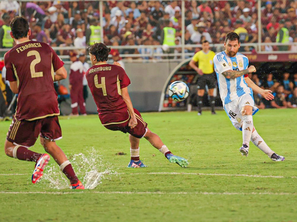 Venezuela empata a Argentina en la eliminatoria de la Copa del Mundo