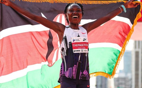 Ruth Chepngetich rompe récord mundial en Chicago y dedica su gesta a Kelvin Kiptum