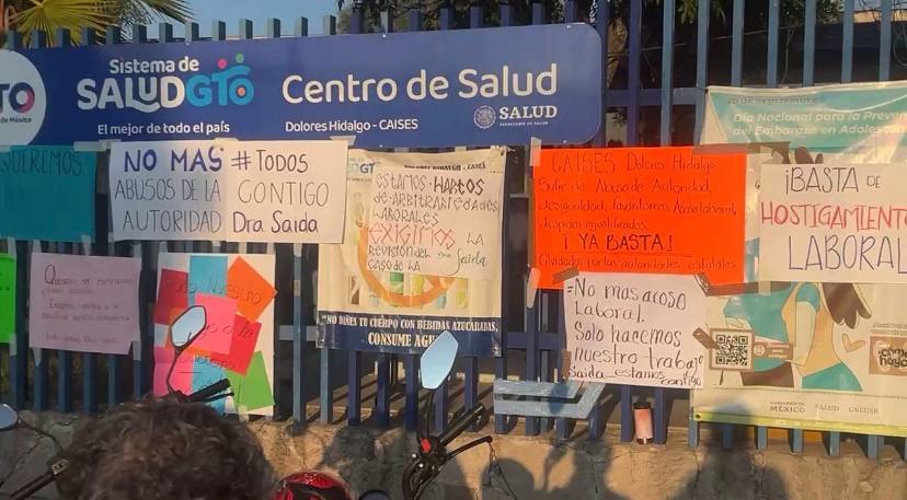 Paro en CAISES Dolores Hidalgo: denuncian acoso laboral y despido injusto de doctora