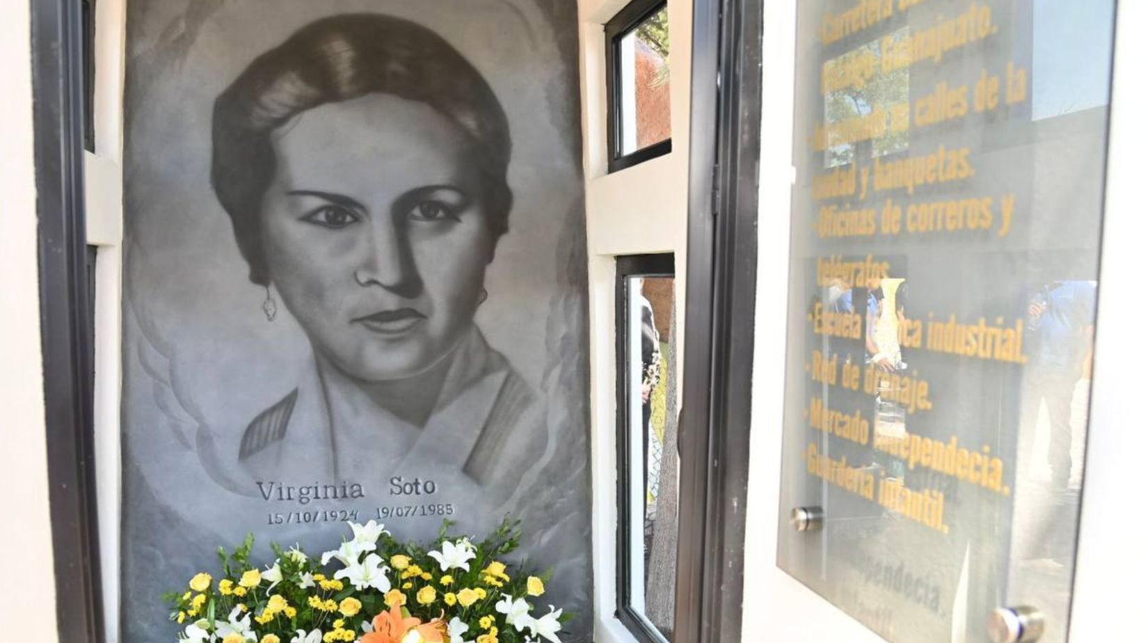 Mausoleo y exposición en honor a Virginia Soto, primera alcaldesa de Dolores Hidalgo