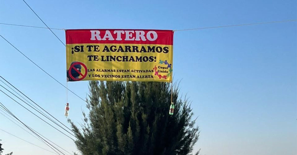 Vecinos de El Copal en Irapuato ‘amenazan’ a delincuentes que los lincharán si los atrapan