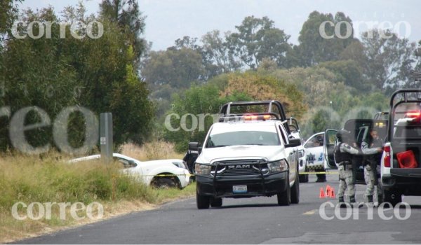 Balacera en libramiento de Acámbaro deja a a tres personas detenidas; se les aseguró alto calibre 