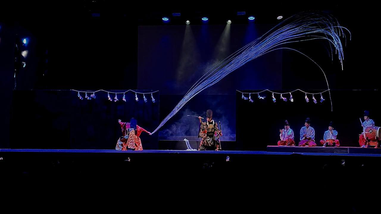 Hiroshima Kagura cautiva en el Festival Internacional Cervantino con su arte milenario