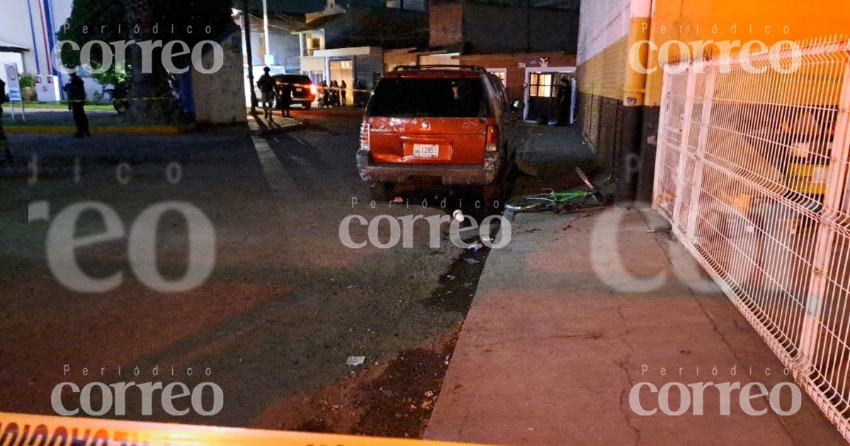 Balean  a ciclista por resistirse a asalto en la calle Adolfo López Mateos de Irapuato