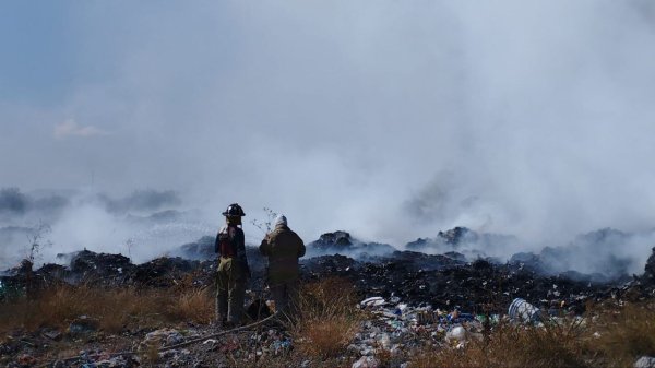 ¿Fue provocado el incendio en basurero de Villagrán? Esto dice la alcaldesa