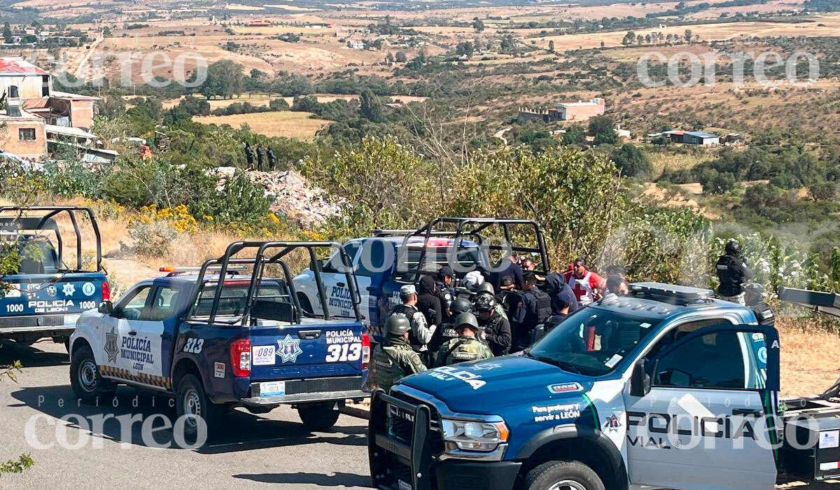 Policías de León se enfrentan a presunta banda de ladrones en carretera