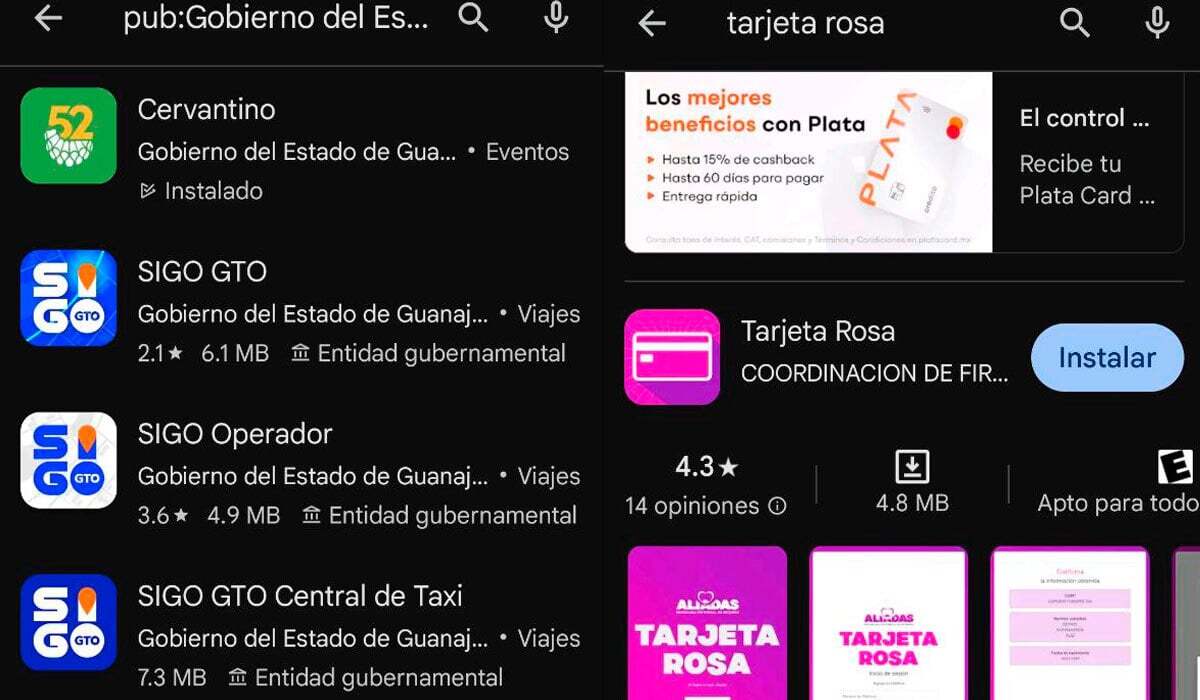 ¿Cómo identificar las apps falsas de la Tarjeta Rosa?