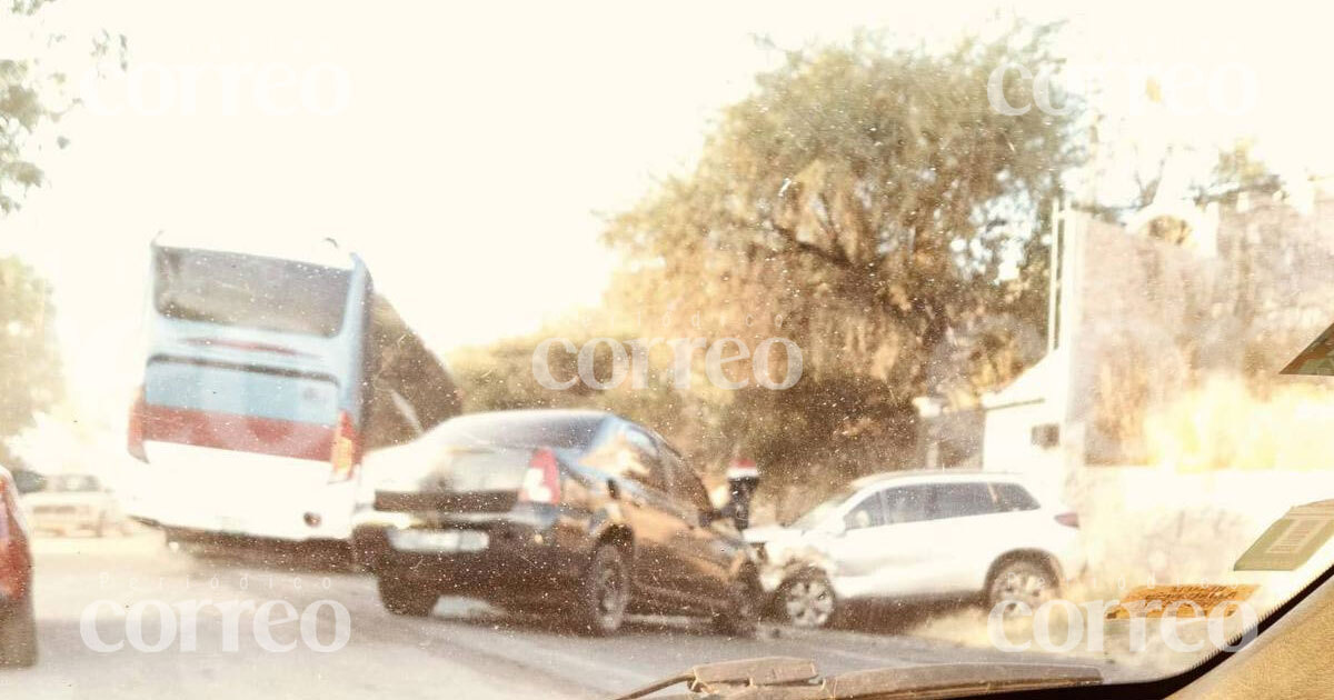 Semana inicia con accidentes en varias zonas de Guanajuato capital