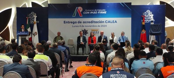 ¿En qué consiste la certificación CALEA que ostenta la policía de Irapuato?