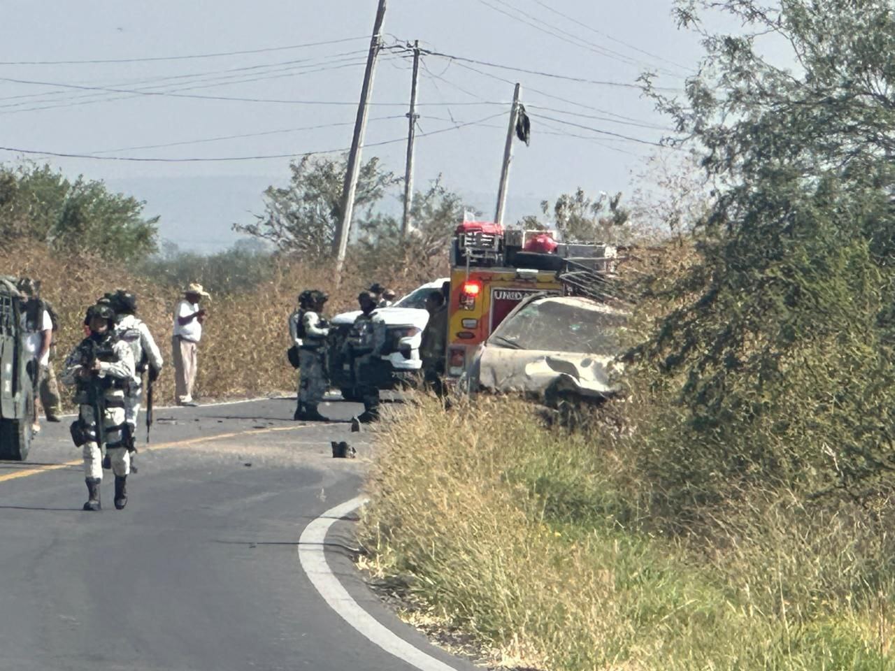 Accidente en la carretera Salamanca-Juventino Rosas deja dos fallecidos y 4 lesionados ¿qué pasó? 