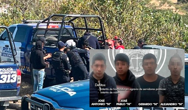 Banda delictiva es vinculada a proceso por intentar asesinar a policías en León