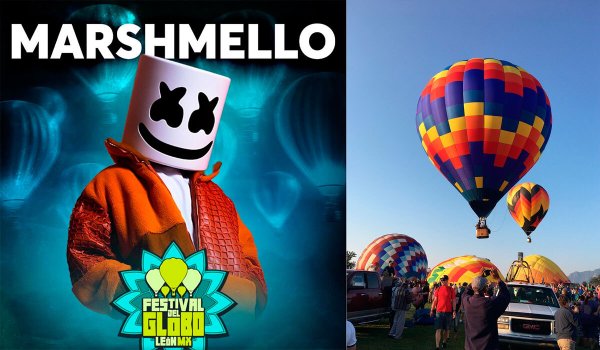 ¿Cuándo estará Marshmello en el Festival del Globo 2024?