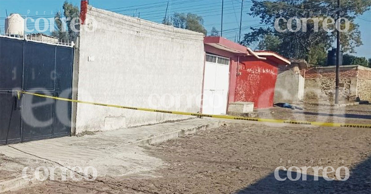 Balacera en la comunidad de Las Jícamas, en Valle de Santiago, deja un hombre muerto