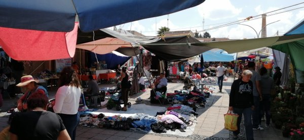 Comerciantes de tianguis de San José Iturbide estarán exentos de pagar uso de vía ¿por cuánto tiempo?