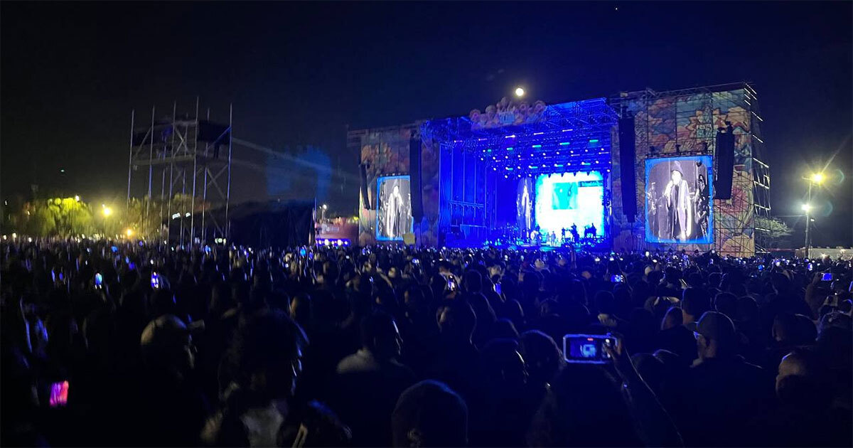 Así se vivió el concierto de Julión Álvarez en el Festival Internacional del Globo 2024 en León 