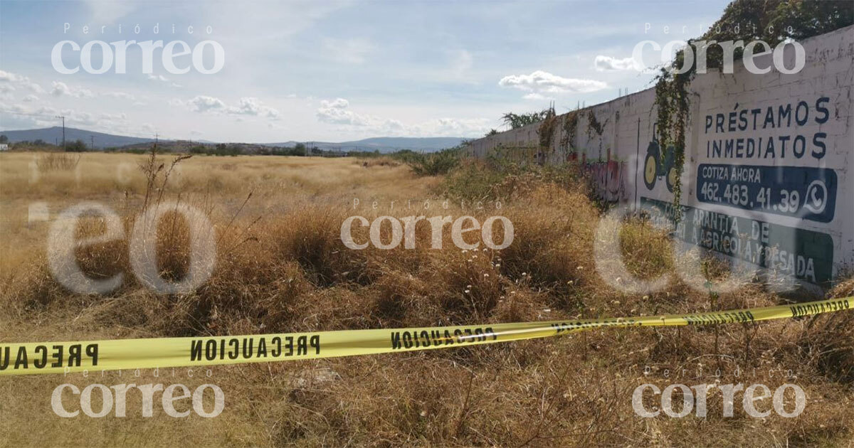 Descubren tres cuerpos en un camino de terracería de la comunidad El Romeral en Irapuato