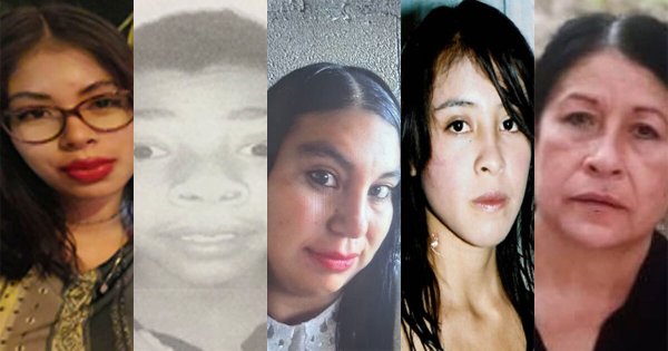 Buscan a Ceciel, Ángel, Norma, Montserrat y Araceli, desaparecidos en Guanajuato