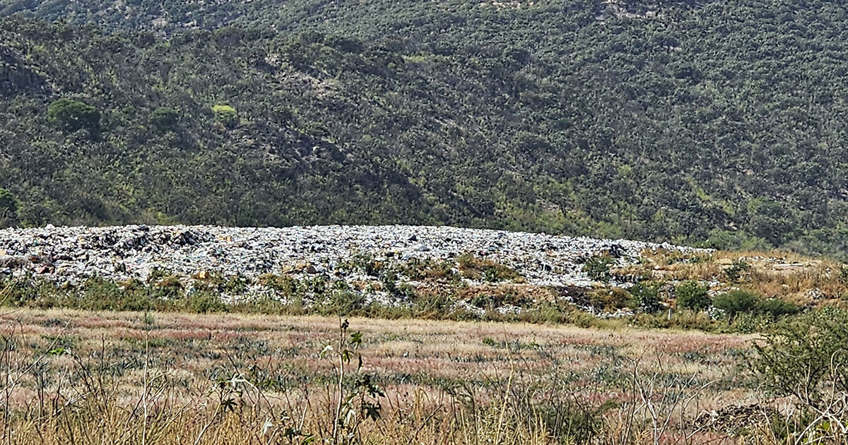 Basurero a cielo abierto en Cuerámaro amenaza a la Sierra de Pénjamo; urgen reacondicionamiento