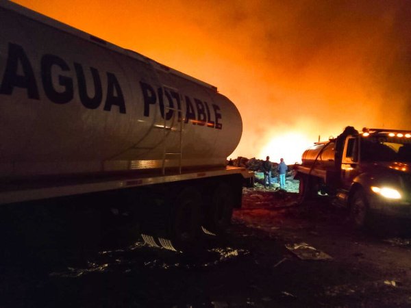  ¿Incendio en basurero de Cortazar afectará la calidad del aire? 