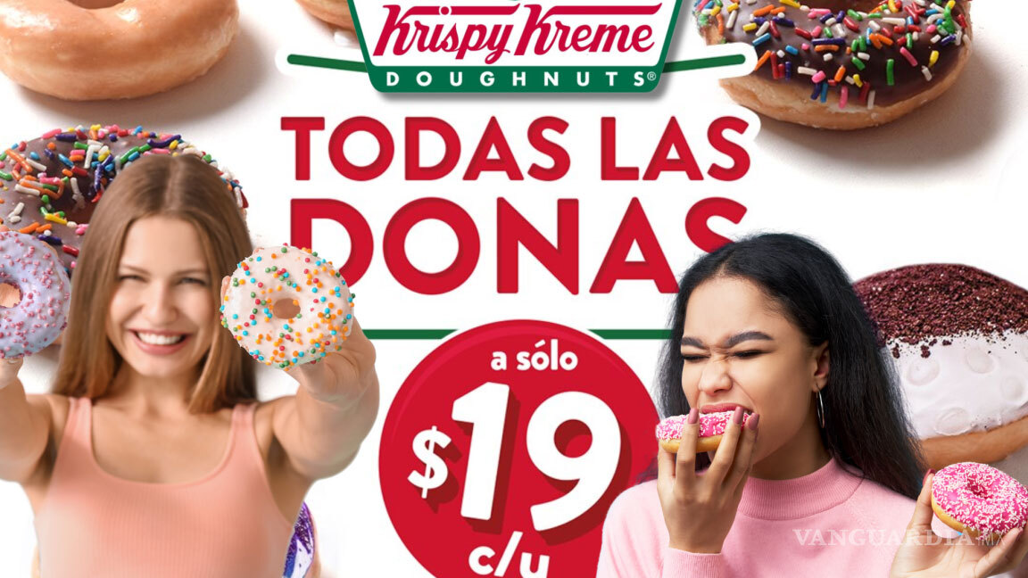 ¿Donas de Krispy Kreme a solo 19 pesos? Aplica en estas sucursales de Guanajuato