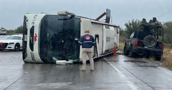 ¿Qué se sabe de los paisanos de Irapuato que volcaron en un autobús en Nuevo Laredo? 