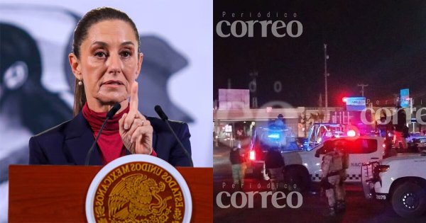 Sheinbaum evita responder de Guanajuato pese a primer lugar en violencia; se enfoca solo en Sinaloa