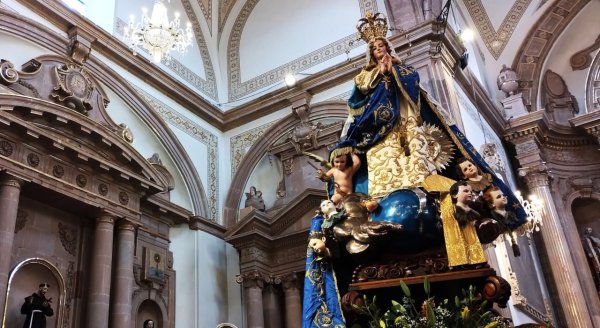 Con misas y procesiones, festejan a la Virgen de la Purísima Concepción en Celaya 