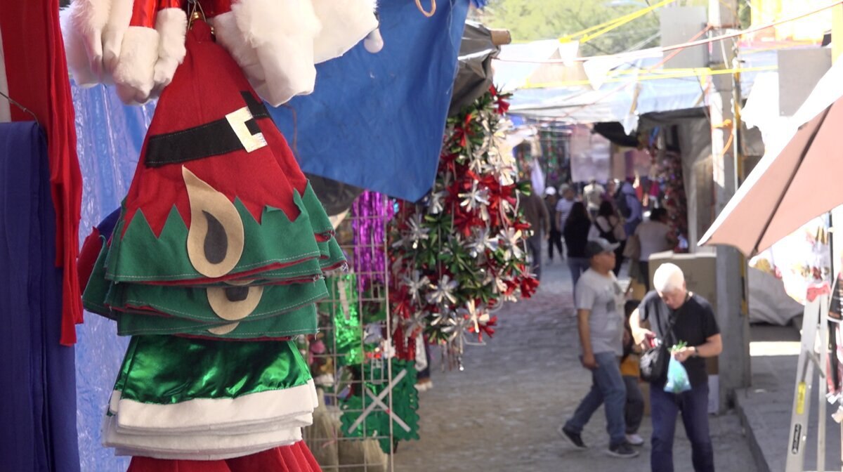 Comerciantes dan vida a la Feria Navideña en San Miguel de Allende