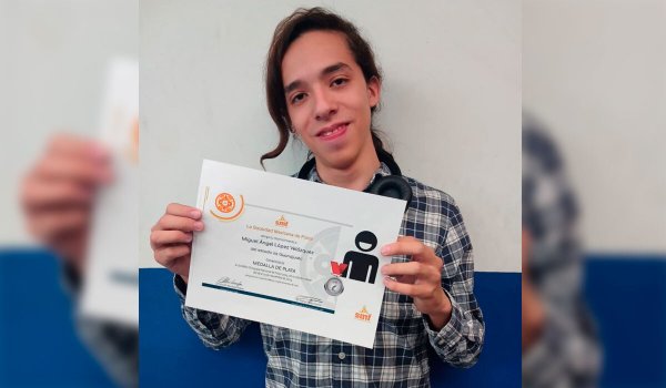 Estudiante de la ENMS Guanajuato se lleva medalla de Plata en Olimpiada Nacional de Física