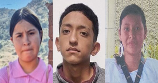 ¡Ayúdanos a encontrarlos! Buscan a Fátima, Moisés y Paola, desaparecidos en Guanajuato