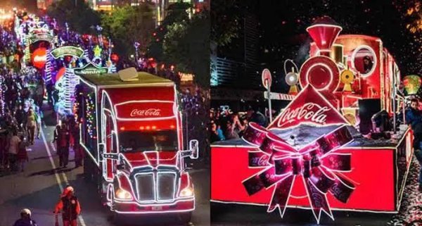 La Caravana Navideña de Coca-Cola en la ciudad de México es cancelada por falta de autorización