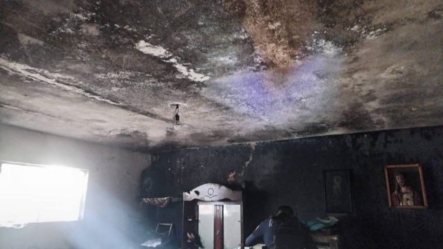 Arde casa en Cerro de los Leones en Guanajuato capital