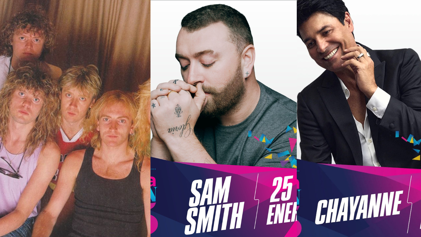 Se agotan los mejores boletos de la Feria de León para Sam Smith, Chayanne, Def Leppard y más 