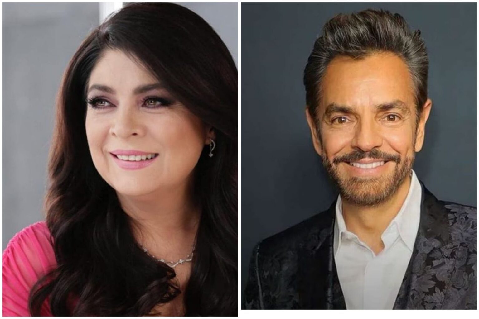 Victoria Ruffo defiende a Eugenio Derbez por su escándalo con Selena Gomez