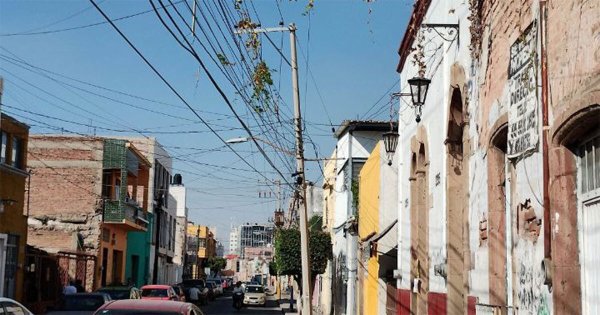 Vecinos de la calle Hidalgo en Irapuato temen accidentes por ramas en el cableado: “nos da miedo”