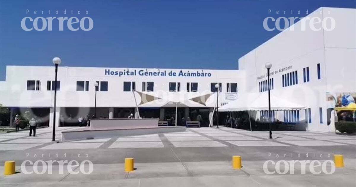 Hombre muere en Hospital General de Acámbaro tras ser baleado 