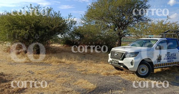 Abandonan un cuerpo en la comunidad de Lourdes de Romita 