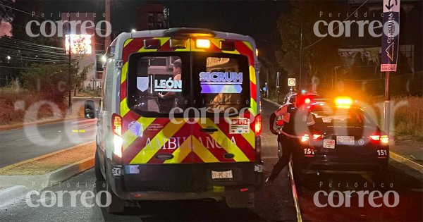 Muere motociclista en la colonia Lomas del Refugio de León 