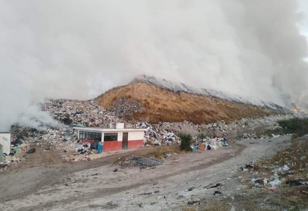 Anuncian nuevo relleno sanitario en San Luis de la Paz tras incendio en basurero actual